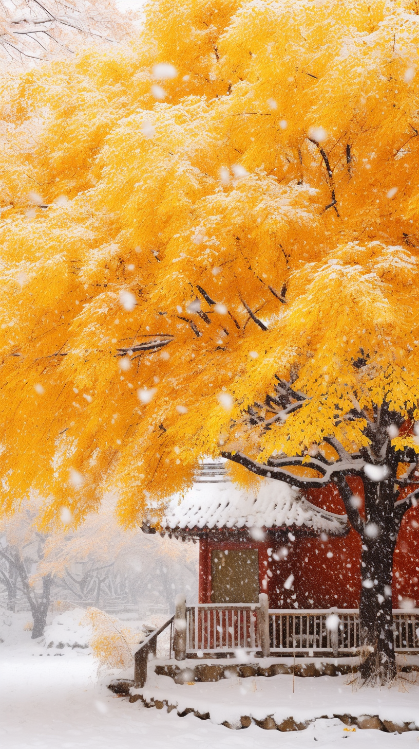 厚厚的雪