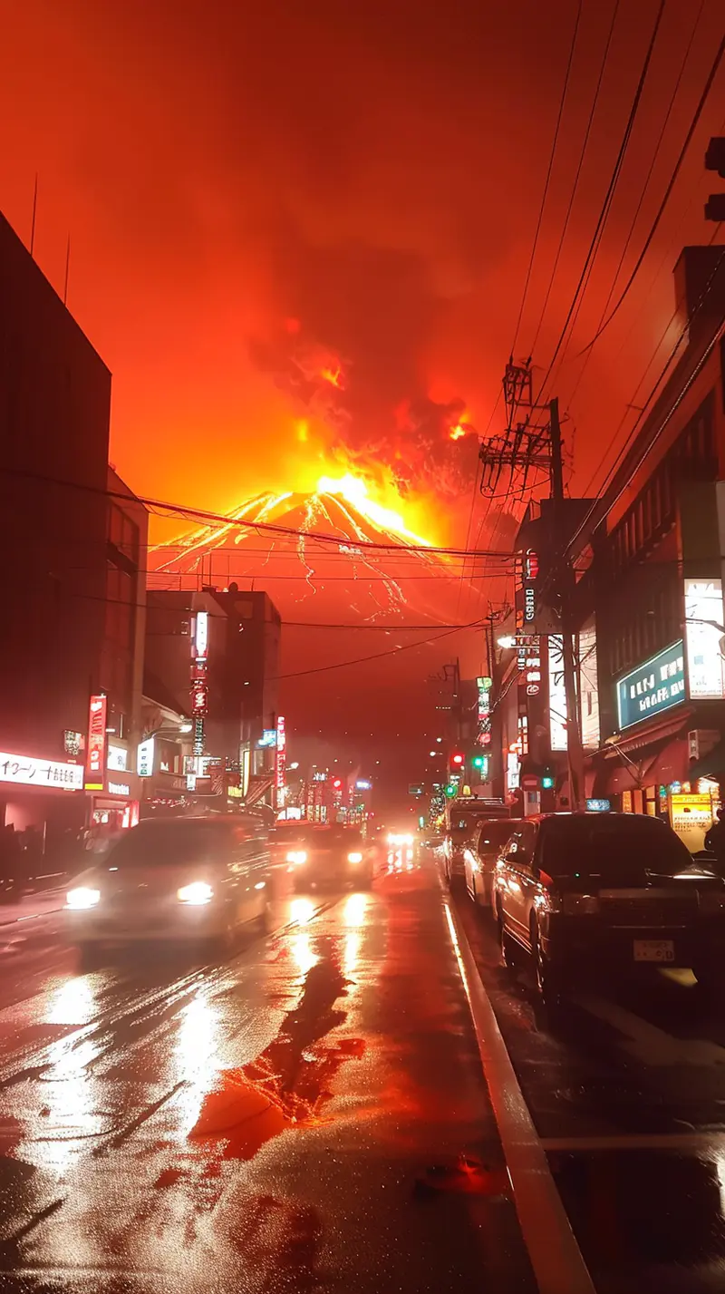 东京末日(火山爆发下的东京街景)