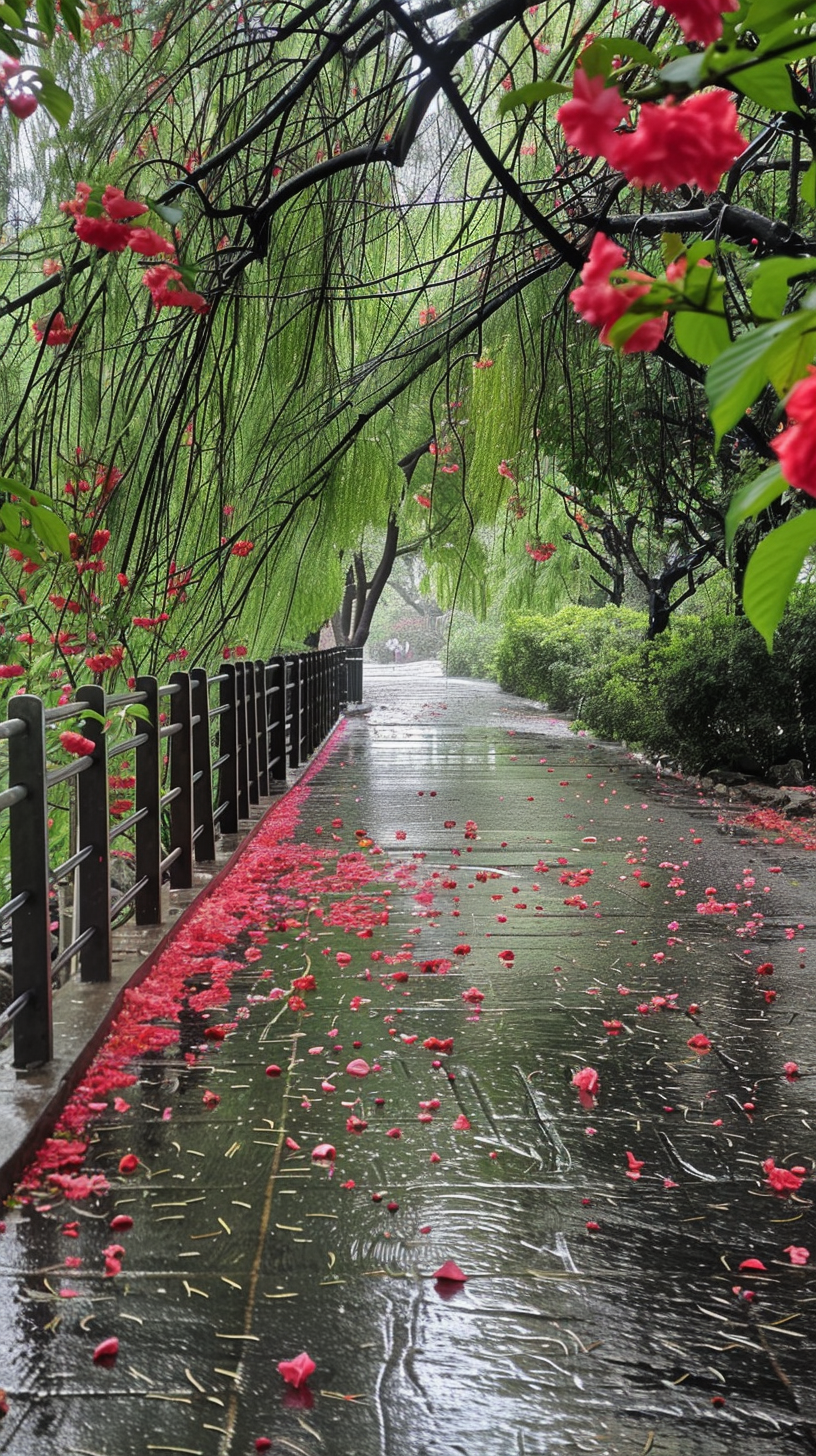 春雨小路