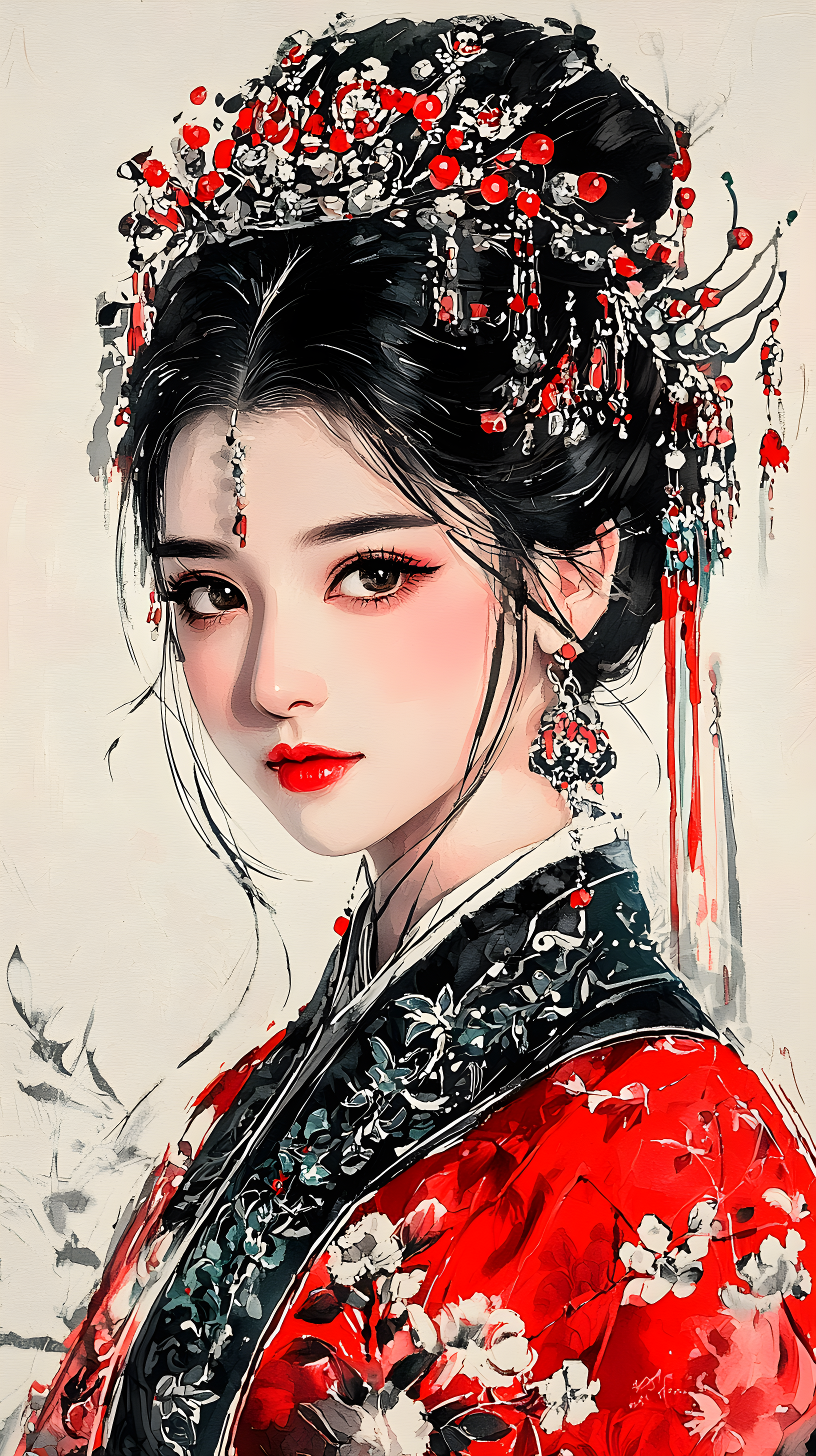 美女插画