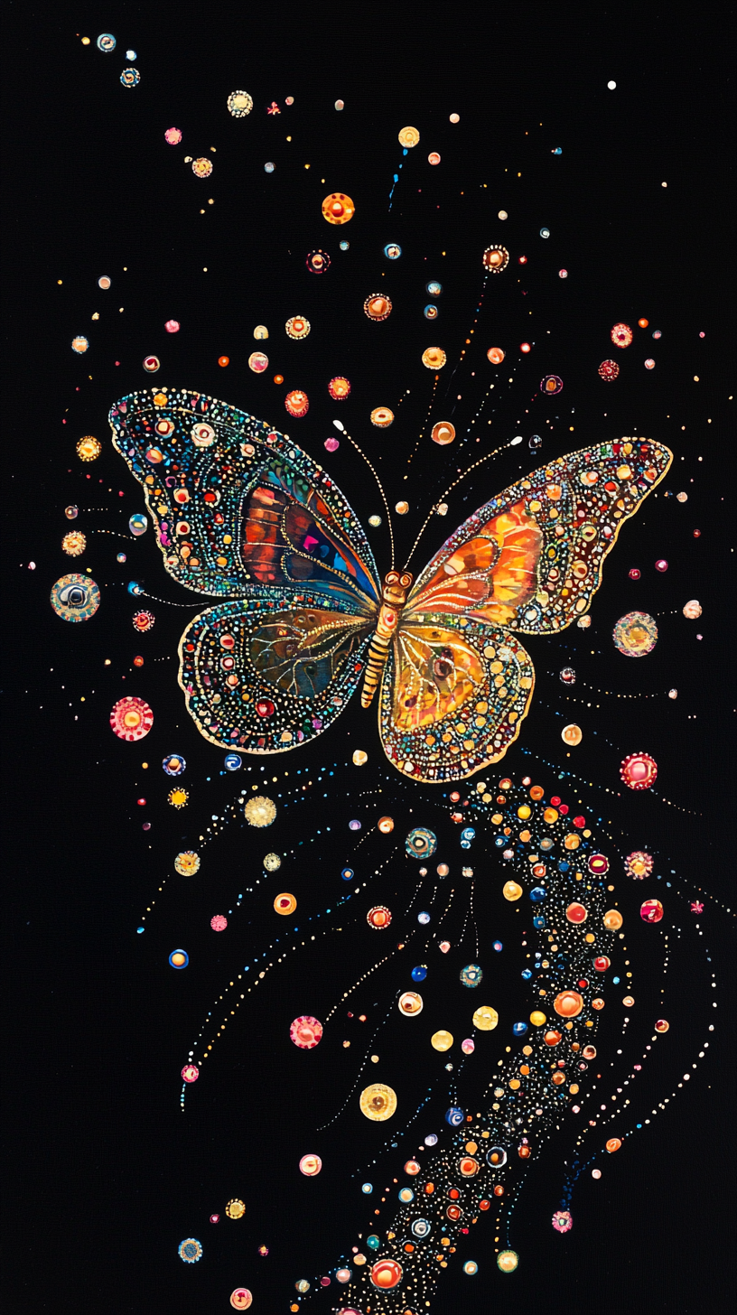 Fred Tomaselli-蝴蝶