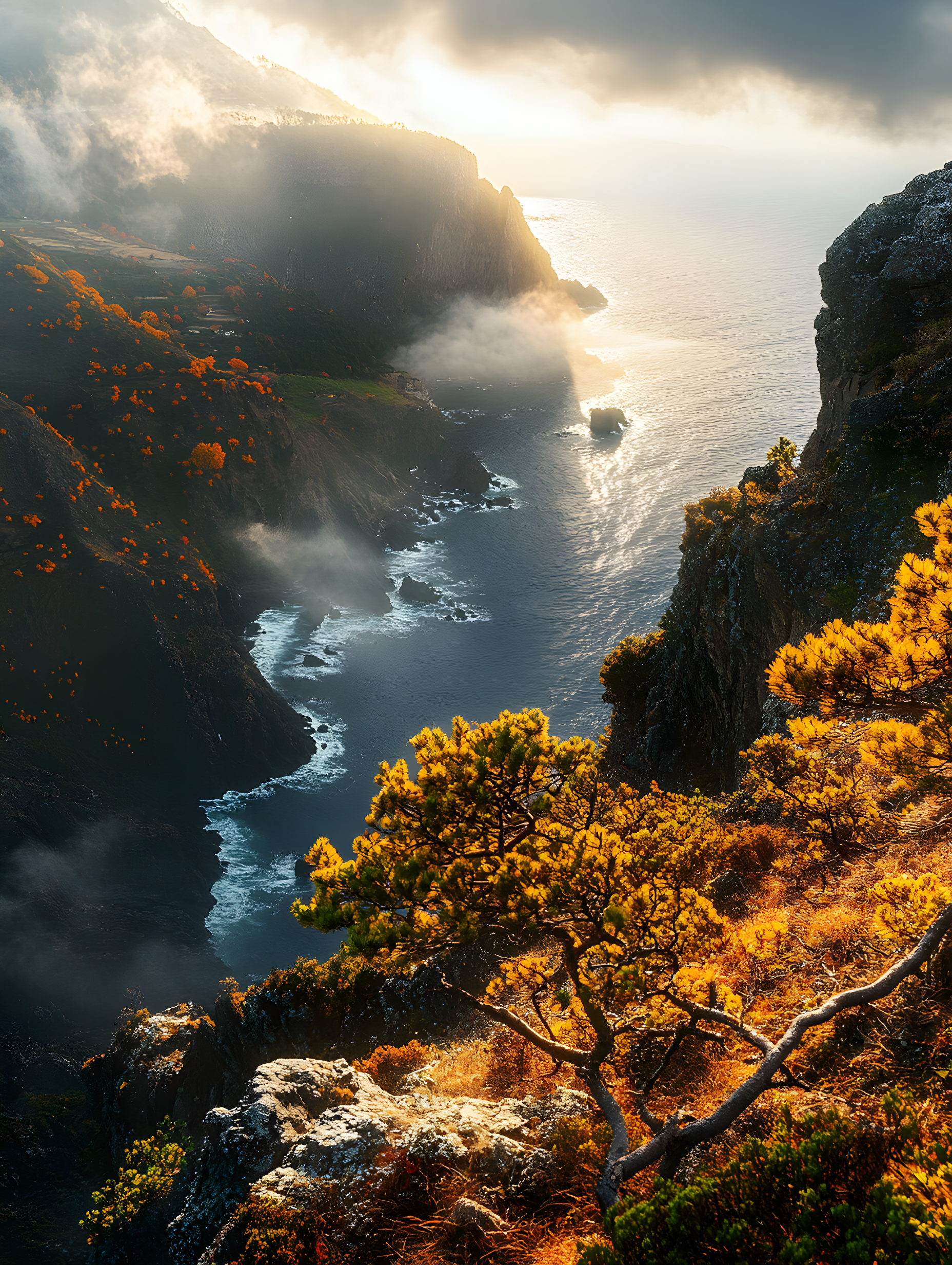 俯瞰海湾