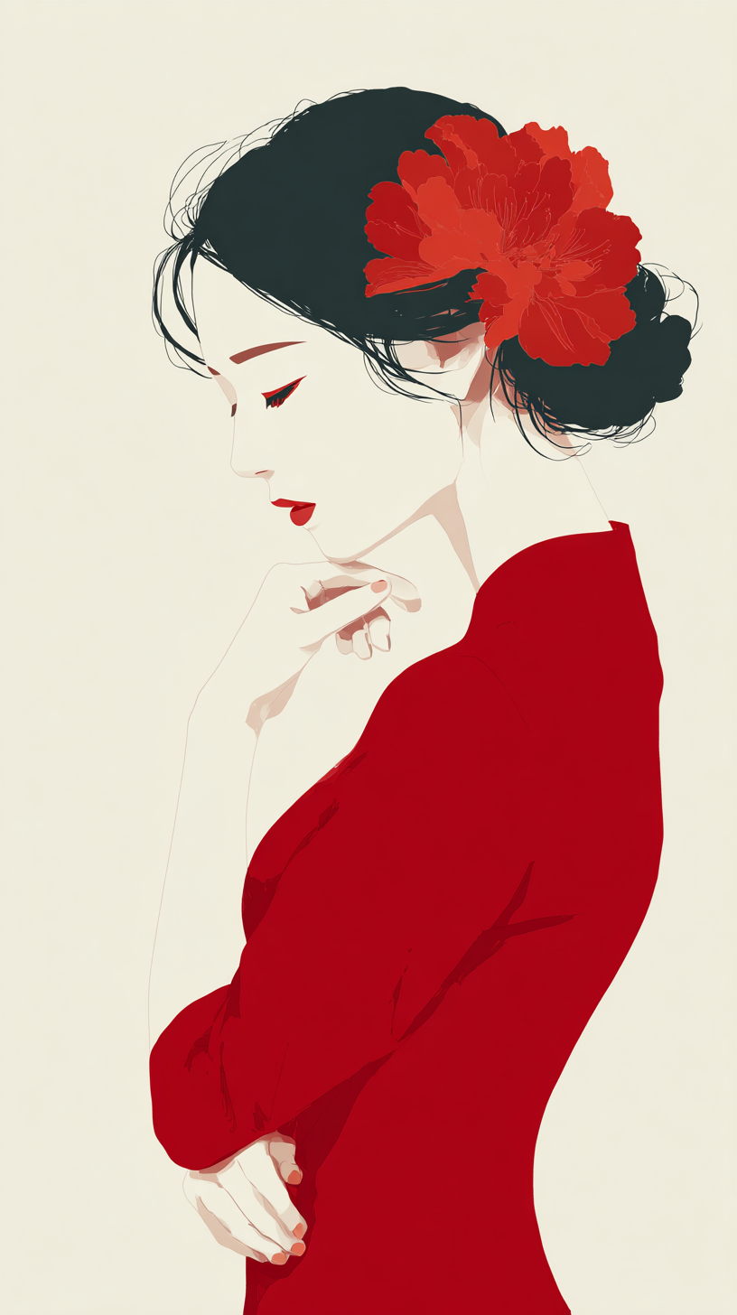 一抹红