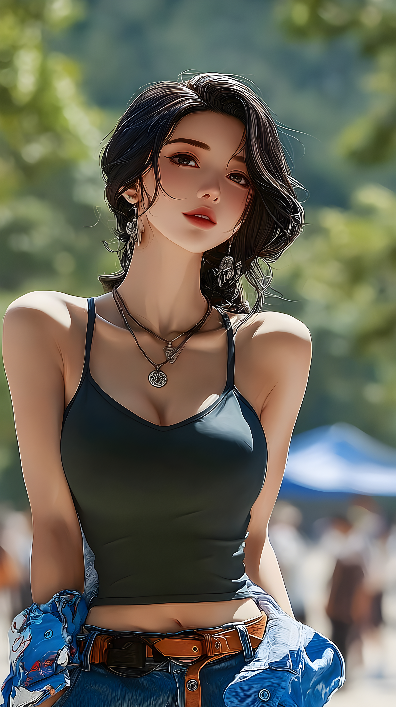 美女插画
