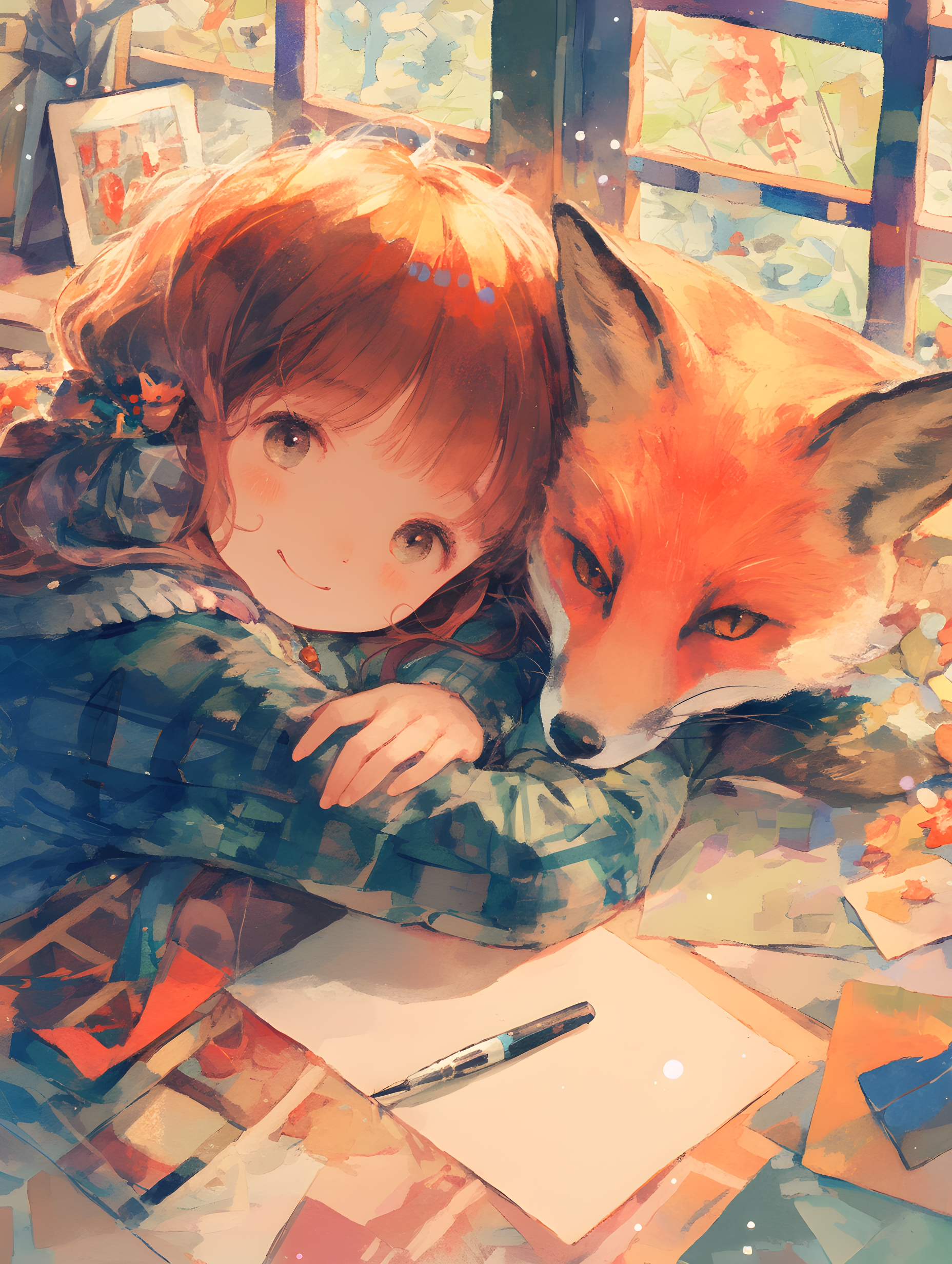 女孩和狐狸