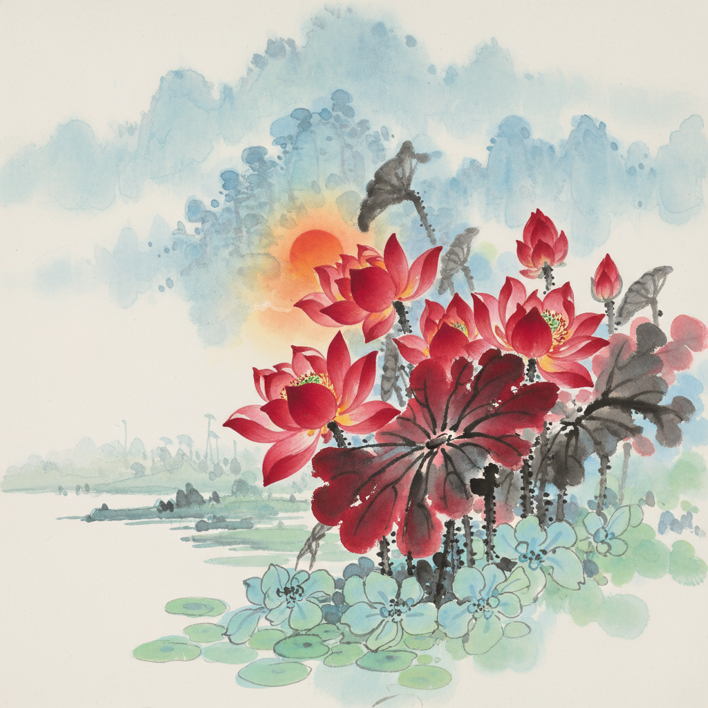诗配画